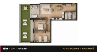 Garden Apartment 1/10 · 2+1 · Private garden – 4 Horizont, Radhimë Garden Apartment 1/10 · 2+1 · Private garden – 4 Horizont, Radhimë