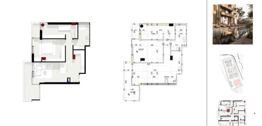 Apartment D2-1 · 2+1 · Sea view – 4 Horizont, Radhimë