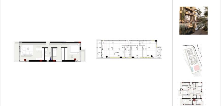 Apartment D3-3 · 2+1 · Land view – 4 Horizont, Radhimë